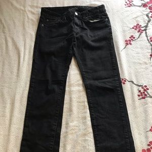 Men’s Black Carbon Skinny Jeans